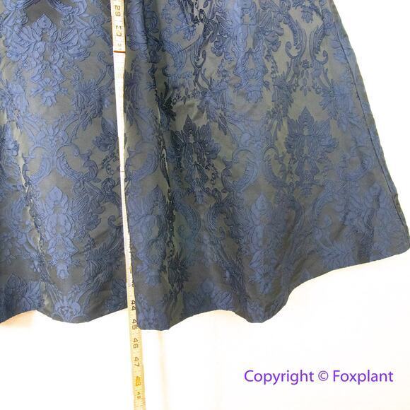 New! City Chic Ornate Dress in black lace and navy jacquard, plus size 24 - Picture 11 of 16